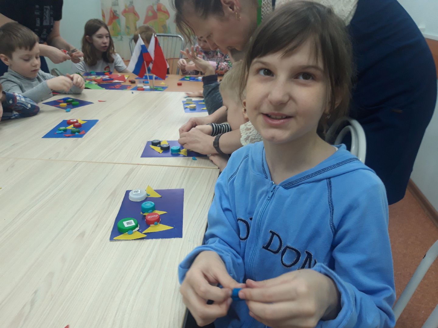 волонтеры, дети,