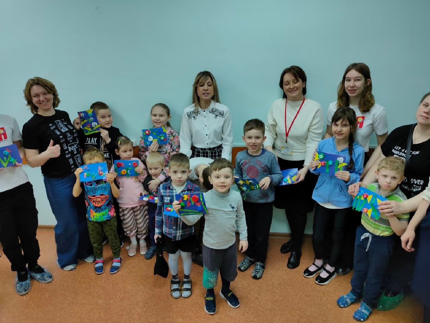 волонтеры, дети,