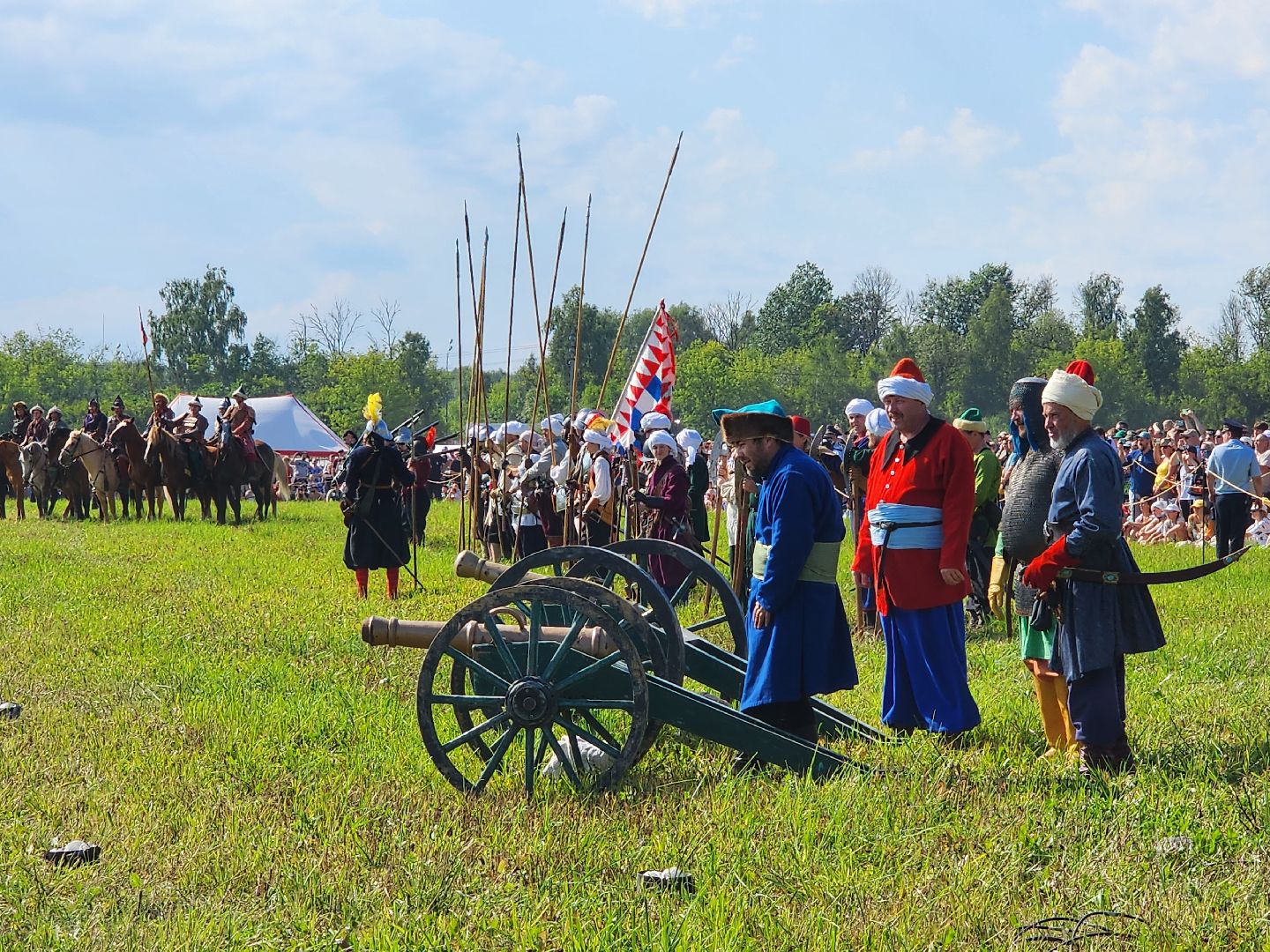 Чехов, село Молоди, фестиваль Гуляй город, Молодинская битва, реконструкция сражения, военно-исторические клубы, мастер классы,