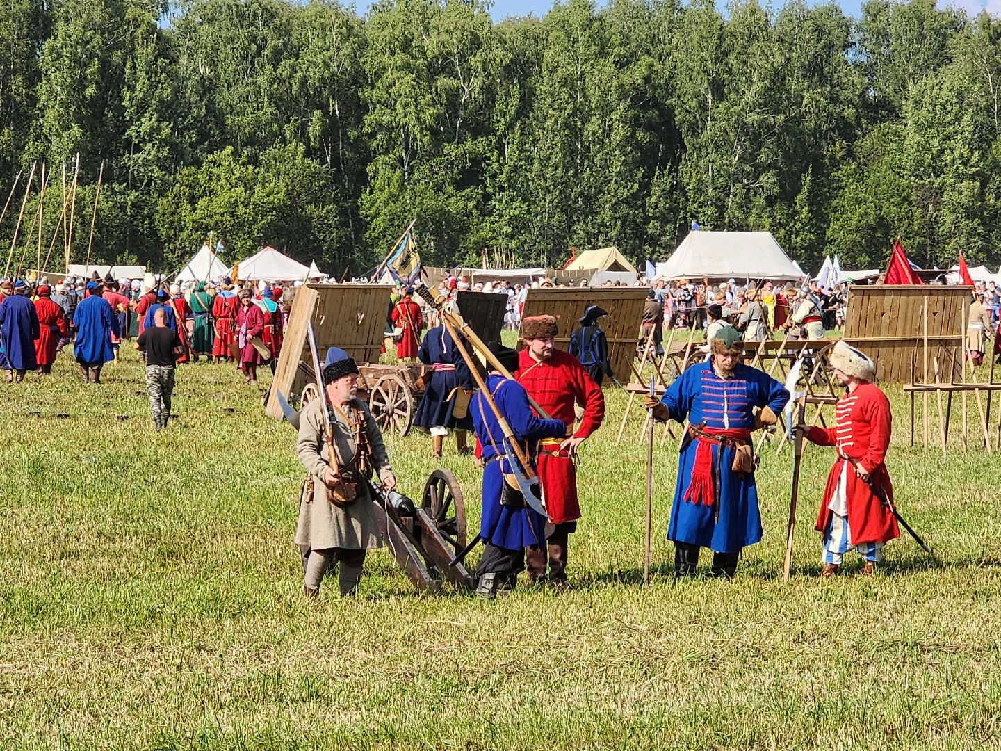 Чехов, село Молоди, фестиваль Гуляй город, Молодинская битва, реконструкция сражения, военно-исторические клубы, мастер классы,
