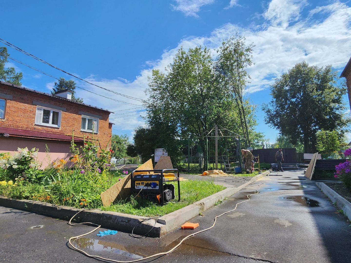 волоколамск, Спасс, беседка,