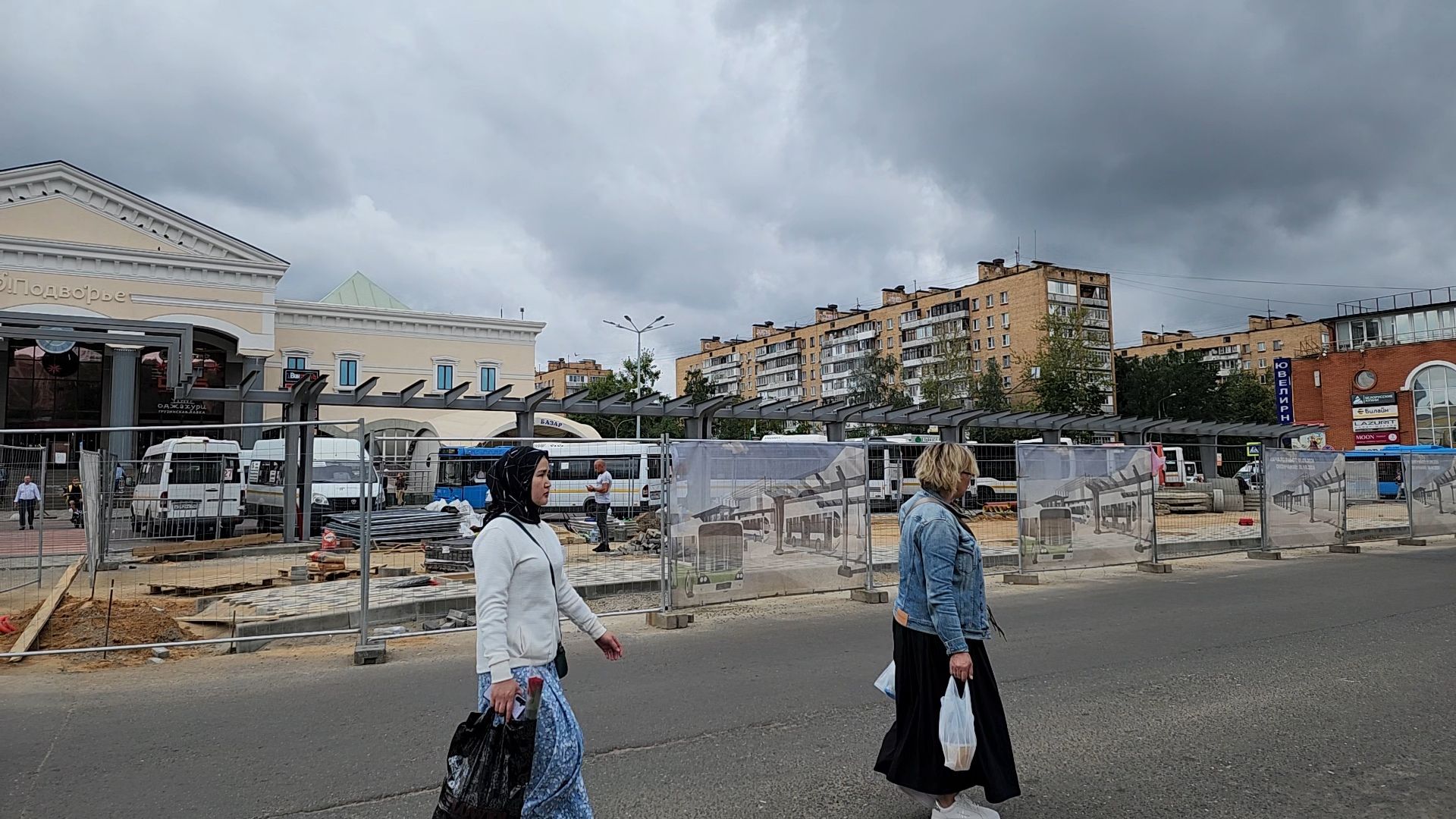 одинцово, благоустройство, привокзальная площадь, платформа, транспорт,