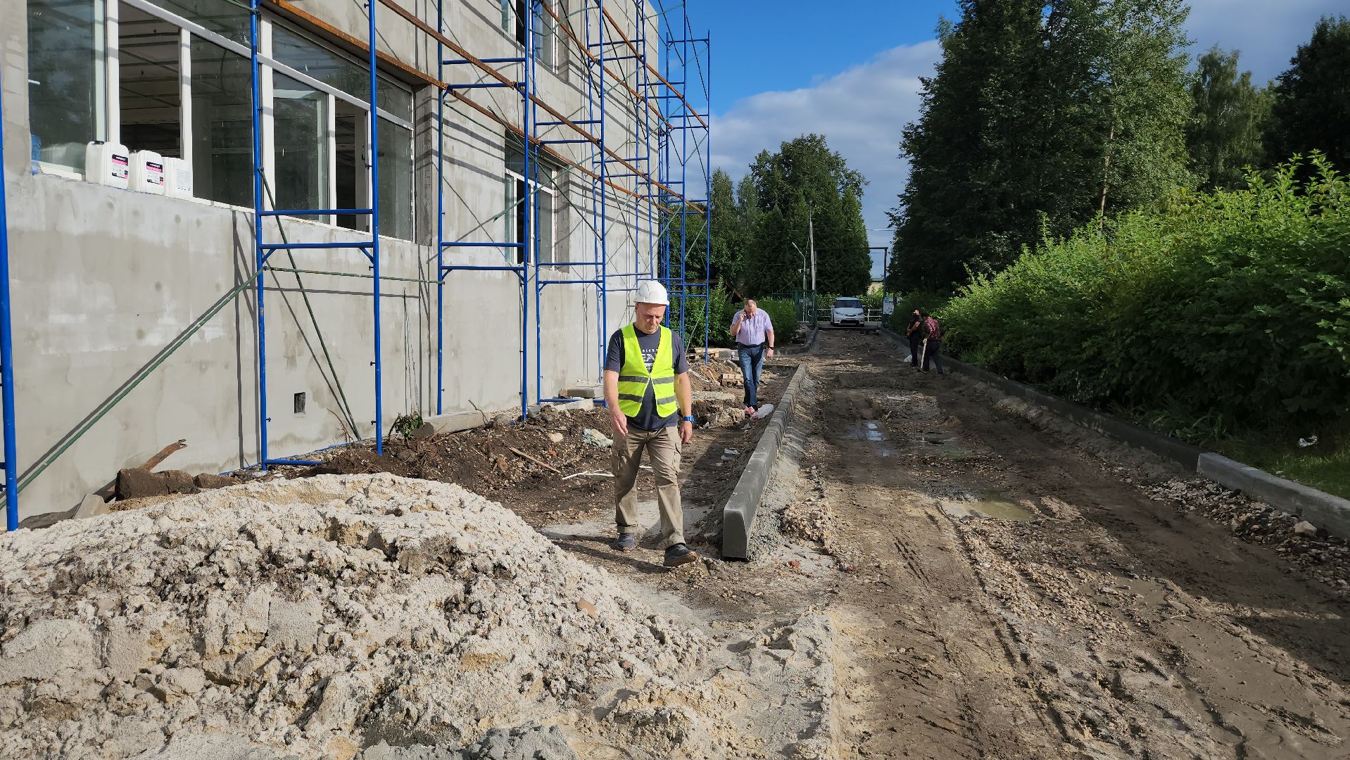 серпухов, поселок пролетарский, ремонт детского сада, образование, строительство,