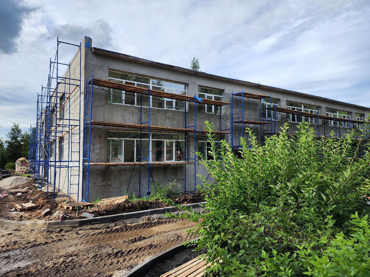 серпухов, поселок пролетарский, ремонт детского сада, образование, строительство,