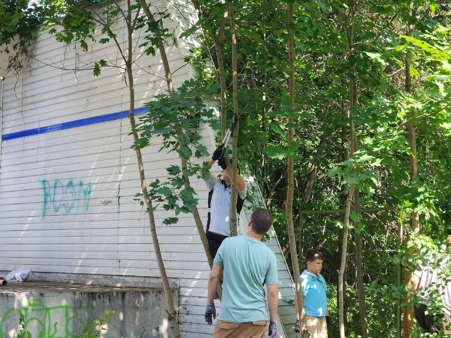 Черноголовка, оранжерея, Арт-субботник, жкх,