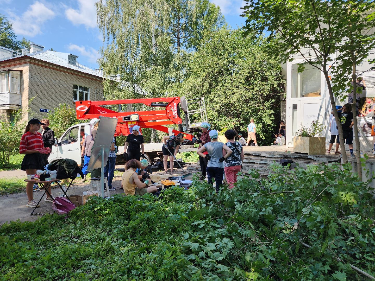 Черноголовка, оранжерея, Арт-субботник, жкх,