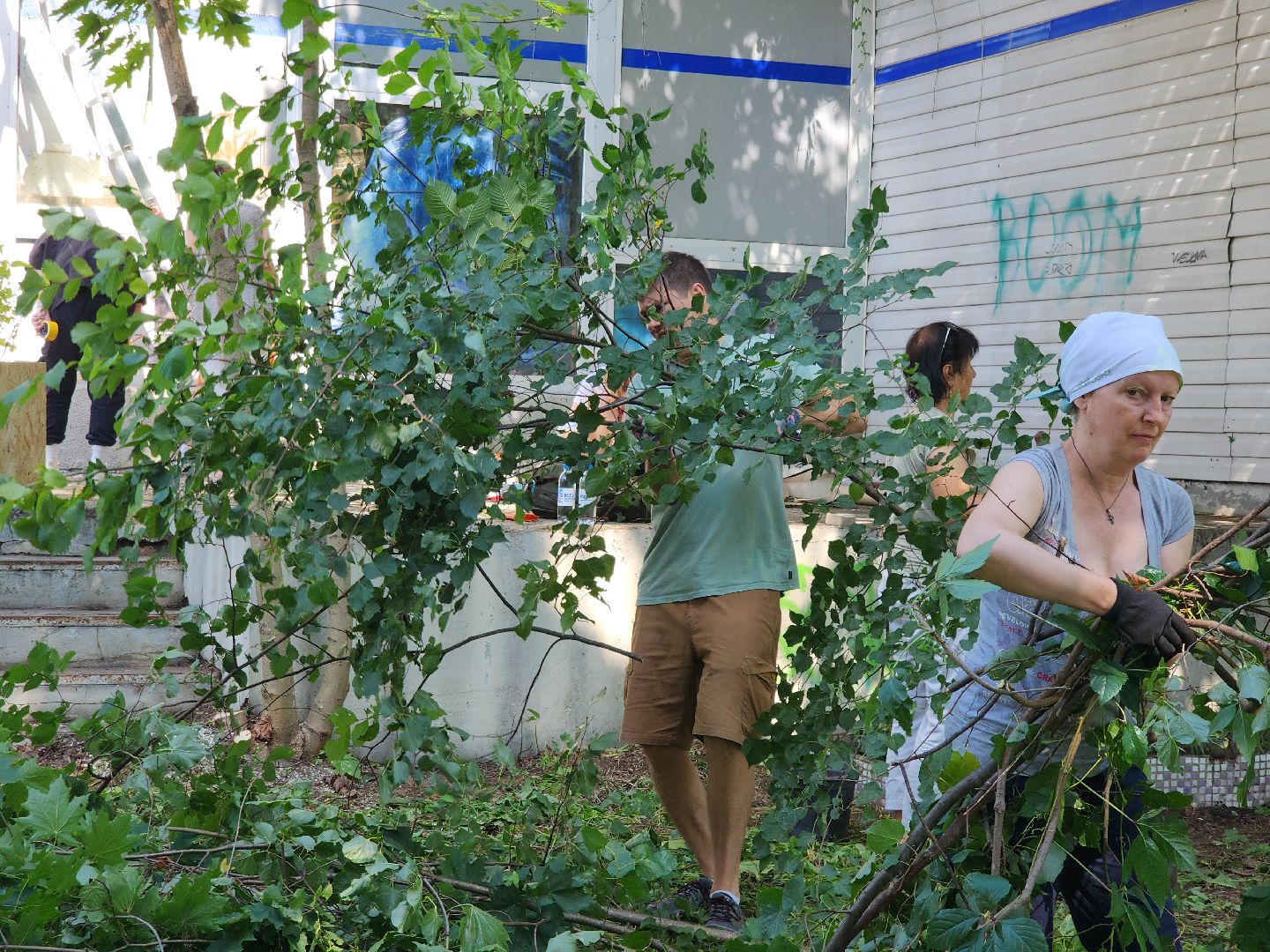 Черноголовка, оранжерея, Арт-субботник, жкх,