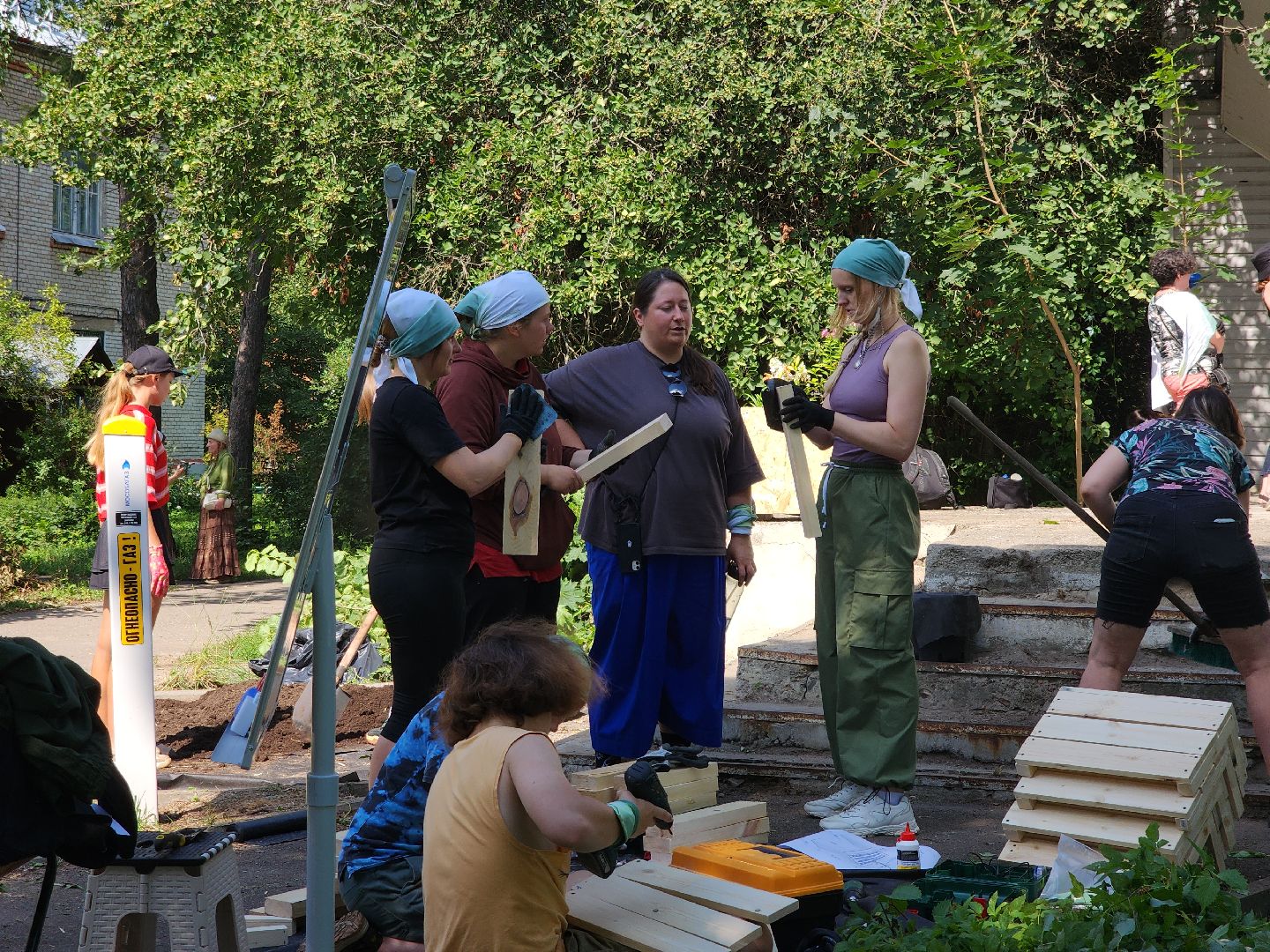 Черноголовка, оранжерея, Арт-субботник, жкх,