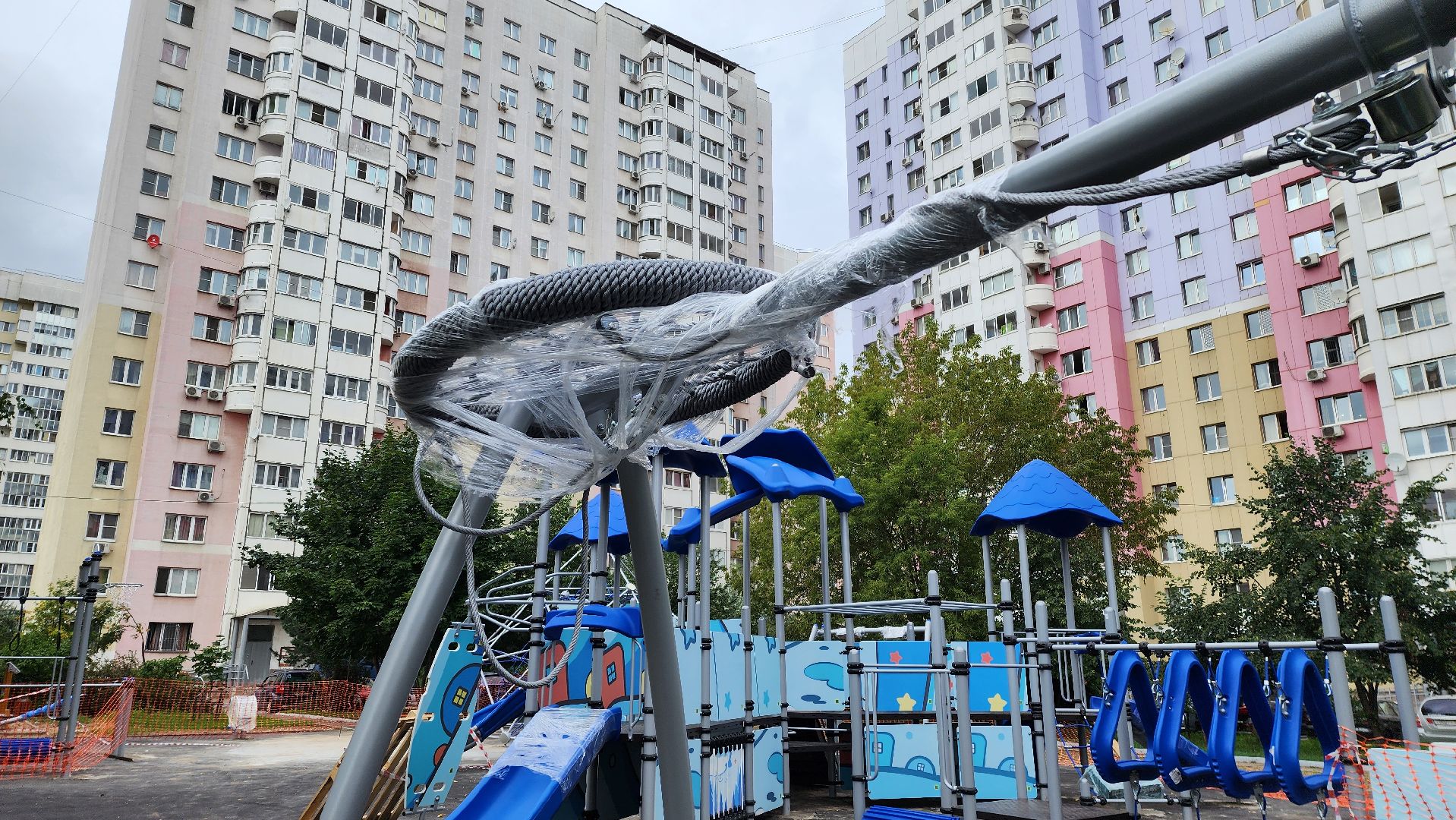 модернизация детской площадки, благоустройство двора, муниципалитет,