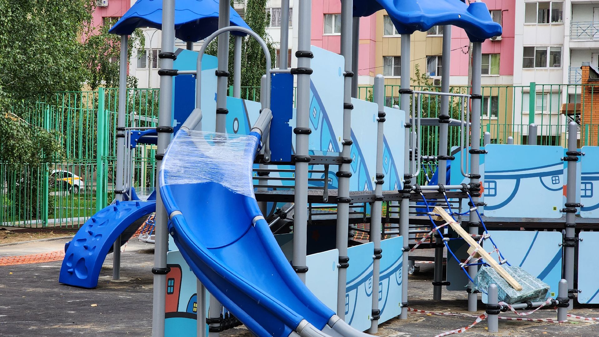 модернизация детской площадки, благоустройство двора, муниципалитет,