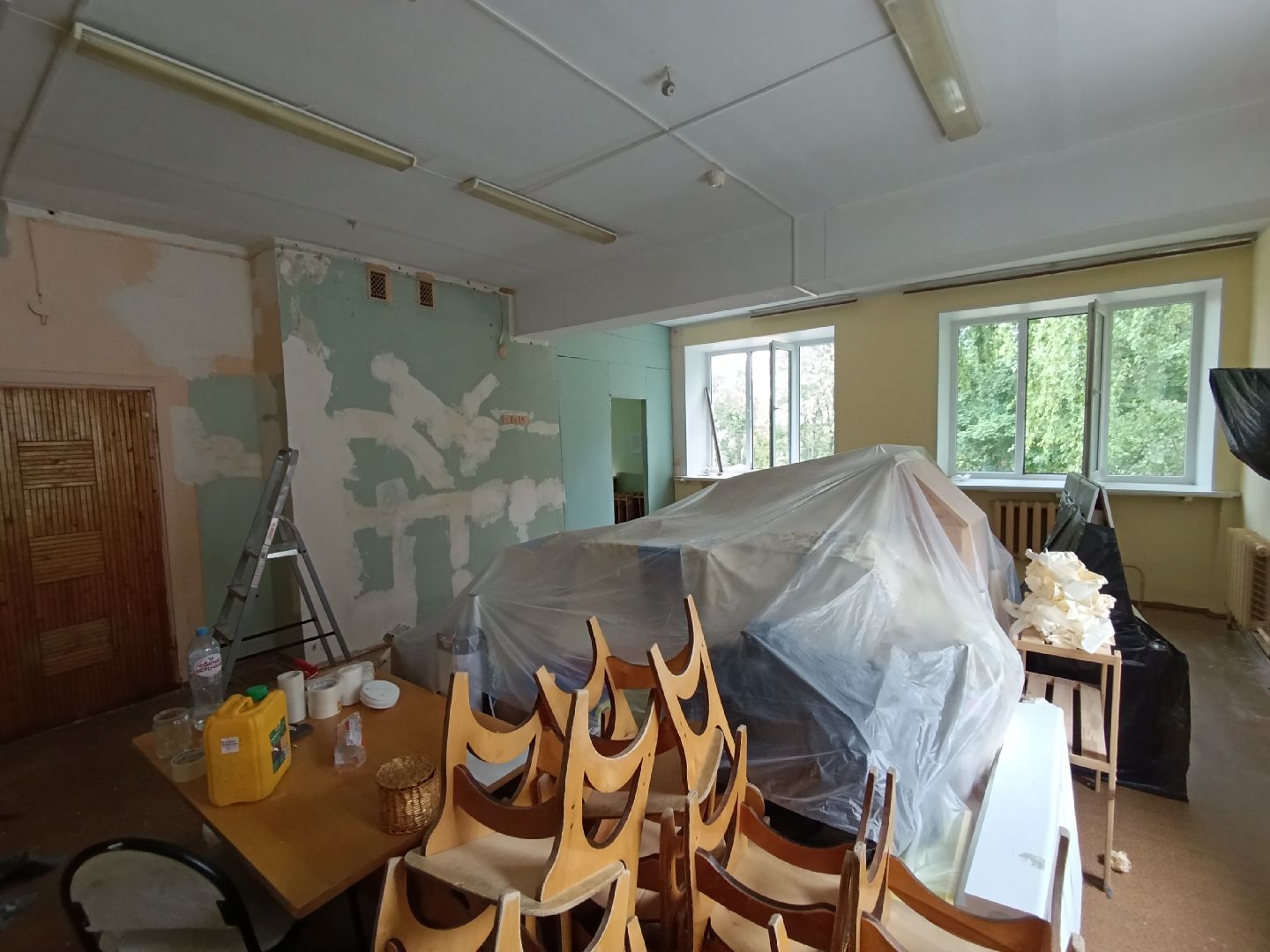 Бронницы, Детский сад Вишенка, Ремонт в дошкольном учреждении Бронниц, Подготовка к новому учебному году,