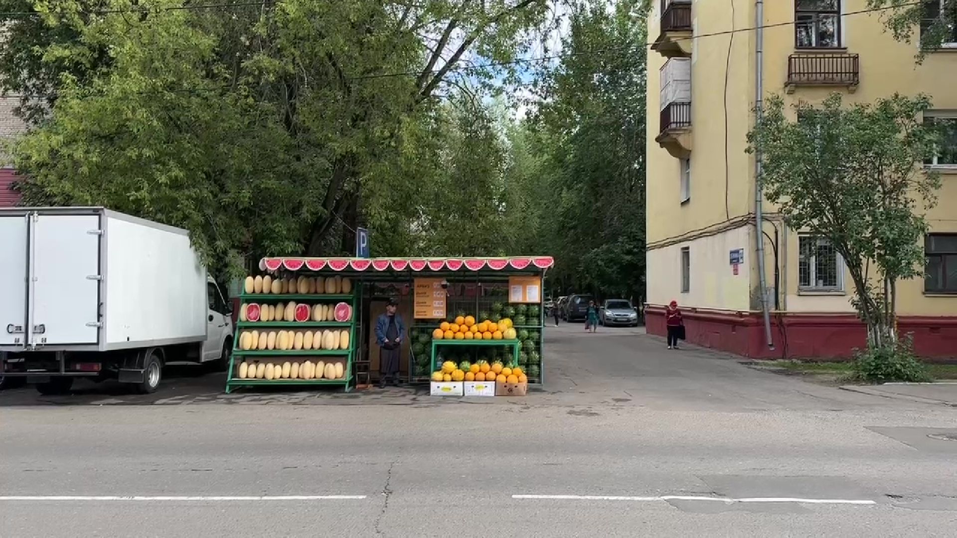 Реутов, бахчевые, торговля, арбузы, дыни, сезон начался,