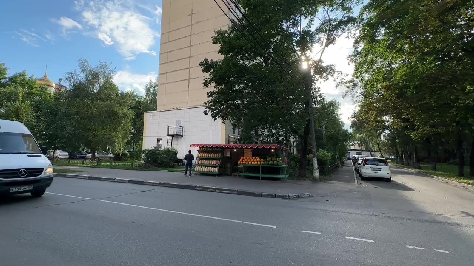 Реутов, бахчевые, торговля, арбузы, дыни, сезон начался,