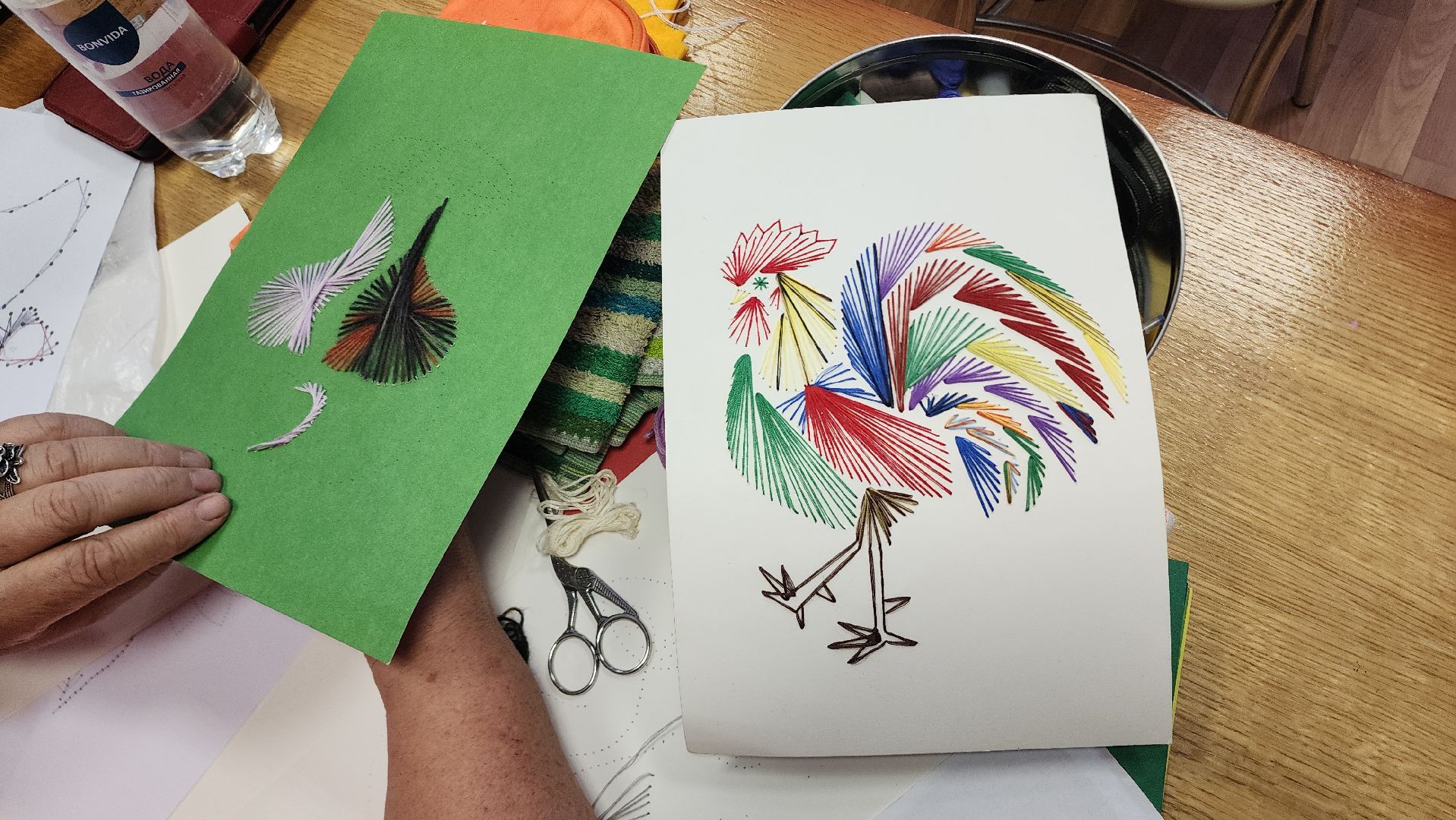 пушкино, активное долголетие, мастер-класс, вышивка, реабилитационный центр, социальная адаптация,