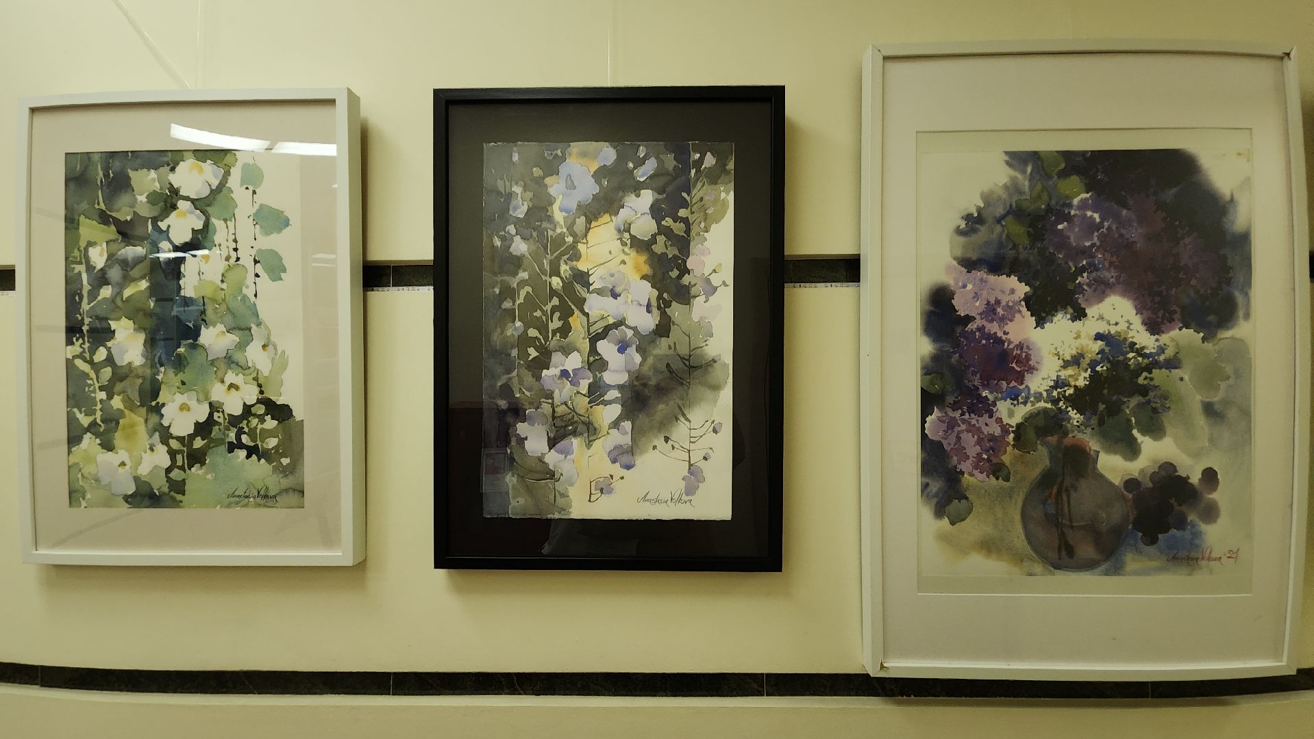 пушкино, художественная выставка, акварель, лето, живопись, культура подмосковья, художник,