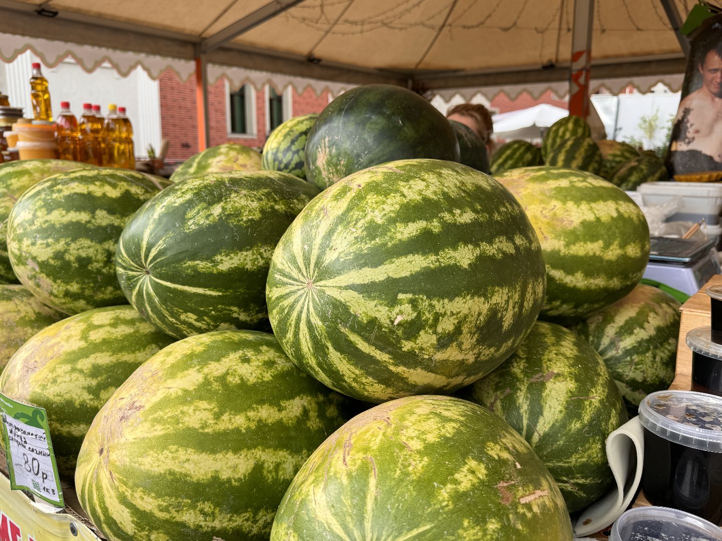 Сезон арбузов, Одинцовское подворье, астраханские арбузы,