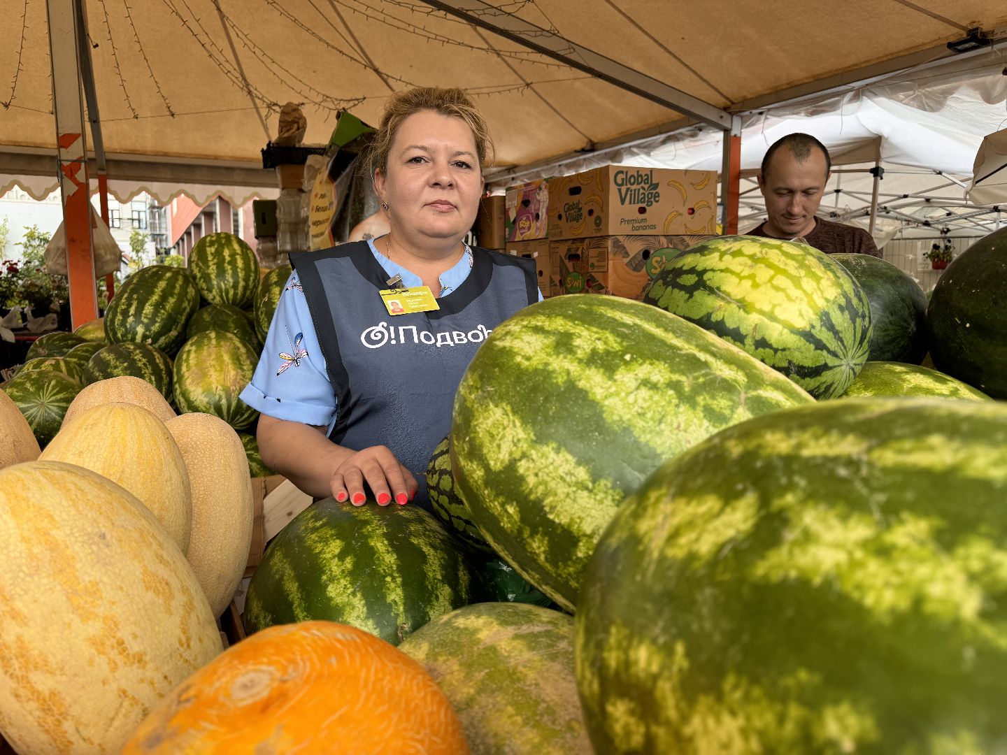 Сезон арбузов, Одинцовское подворье, астраханские арбузы,