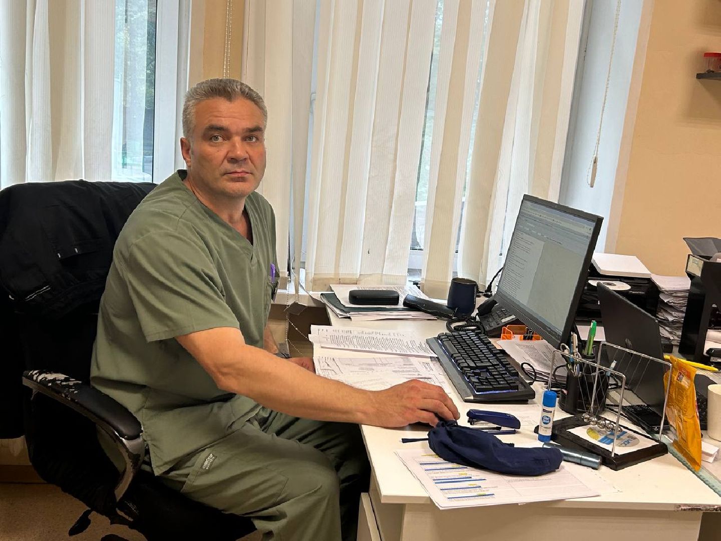 практика студентов, больница,