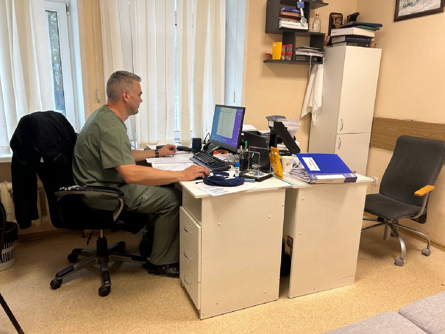 практика студентов, больница,