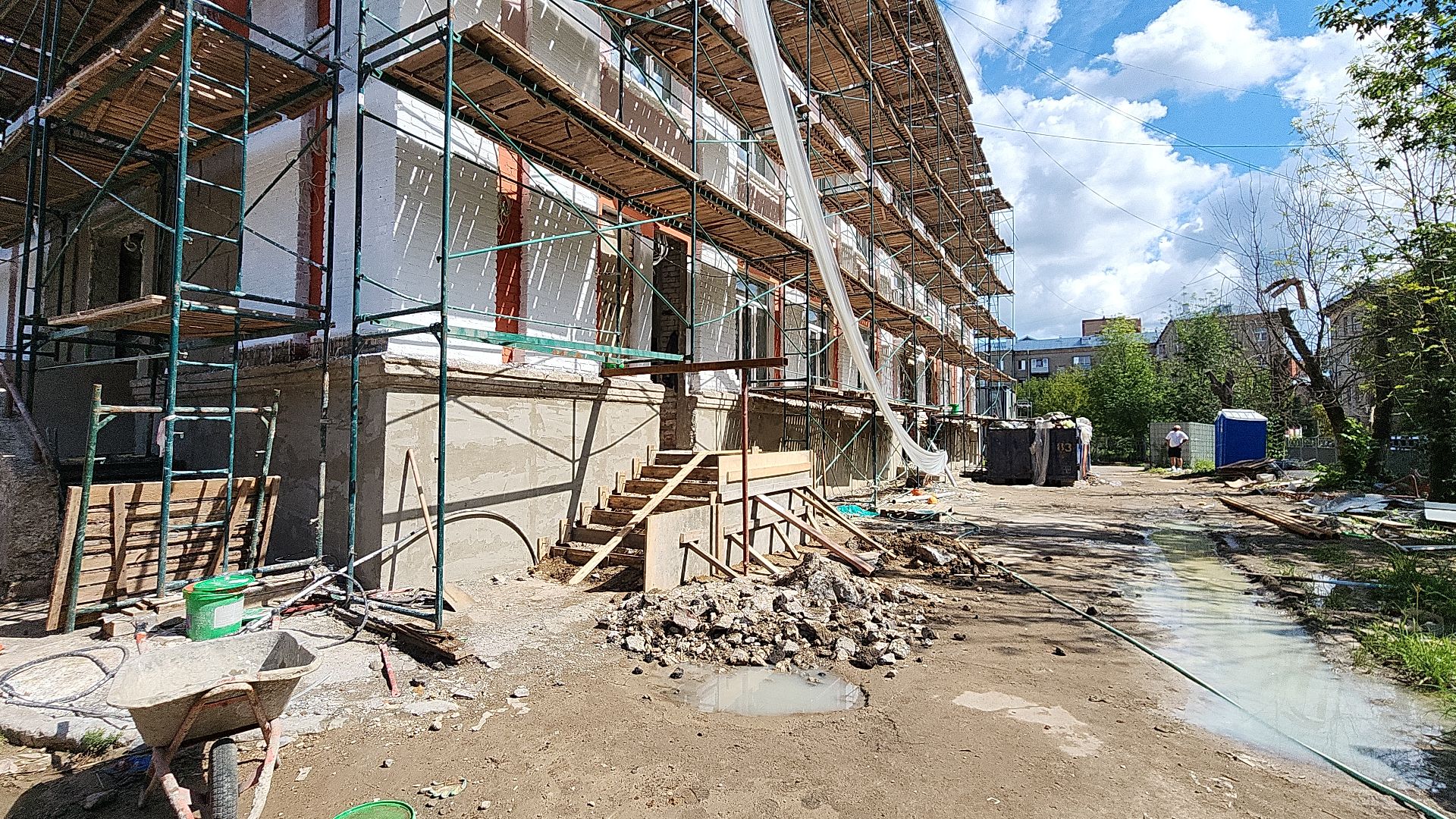 электросталь, мой город, капремонт, капремонт школы, благоустройство, благоустройство 2024,