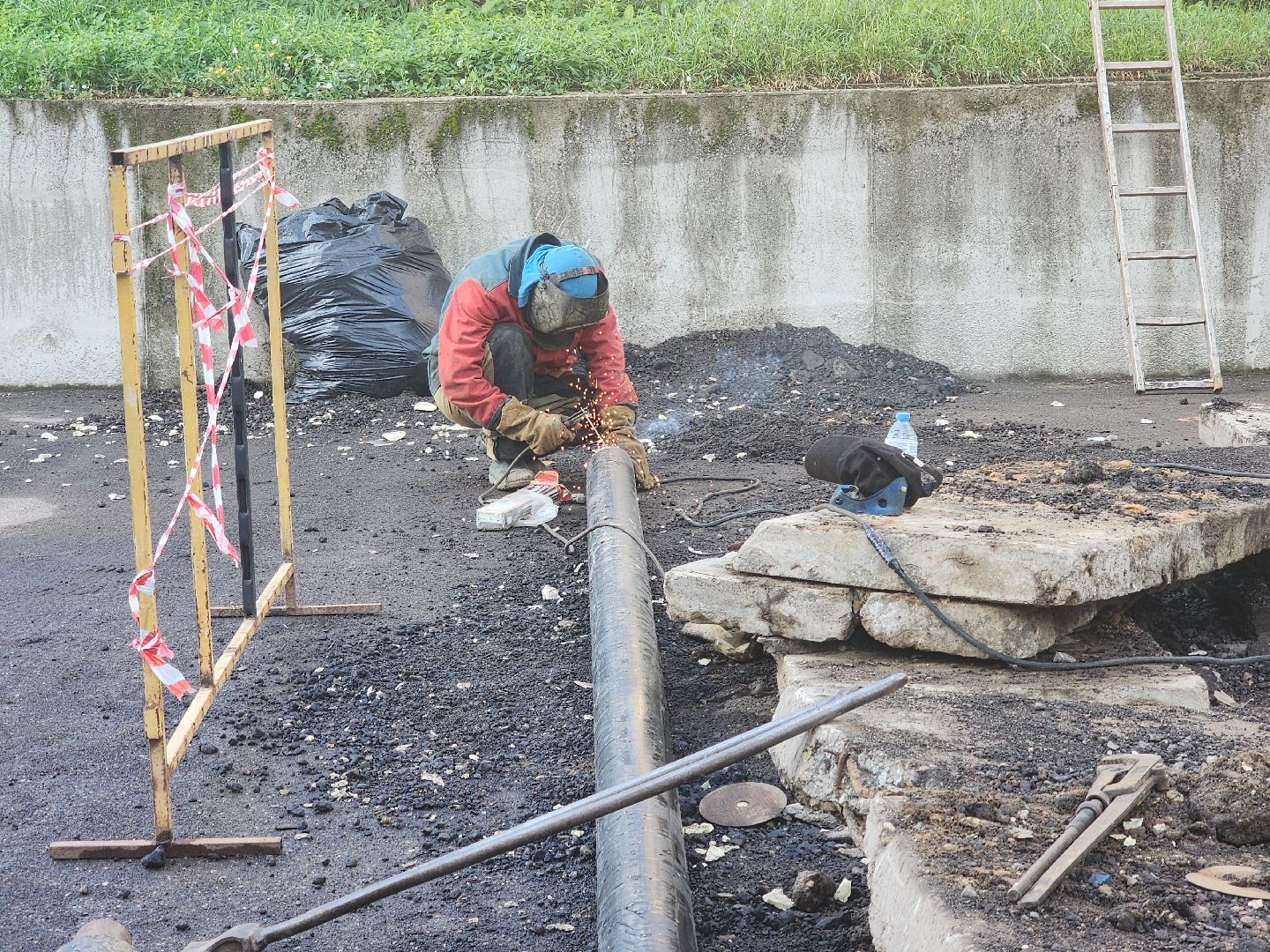 теплотрасса, замена теплосетей,