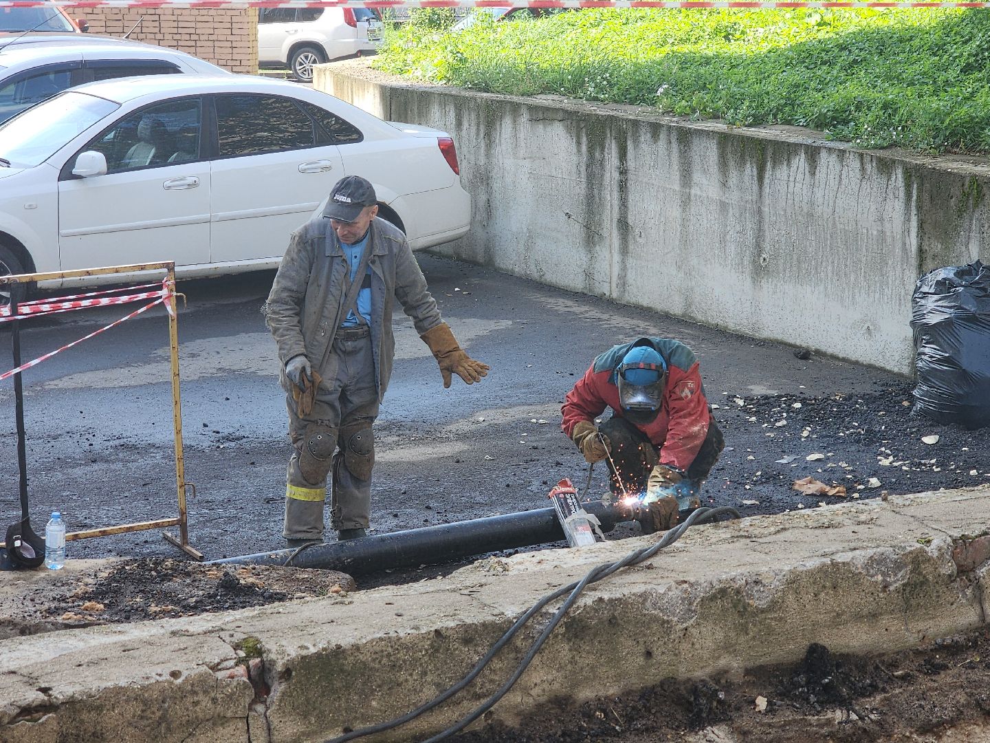 теплотрасса, замена теплосетей,