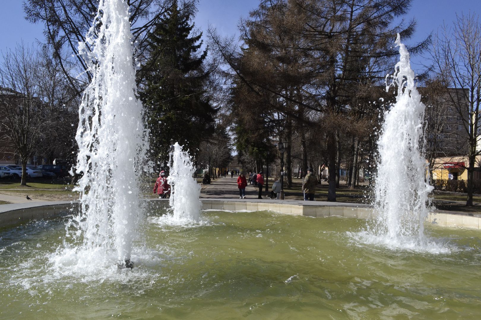 Балашиха, Подмосковье, фонтаны, Глыба, благоустройство