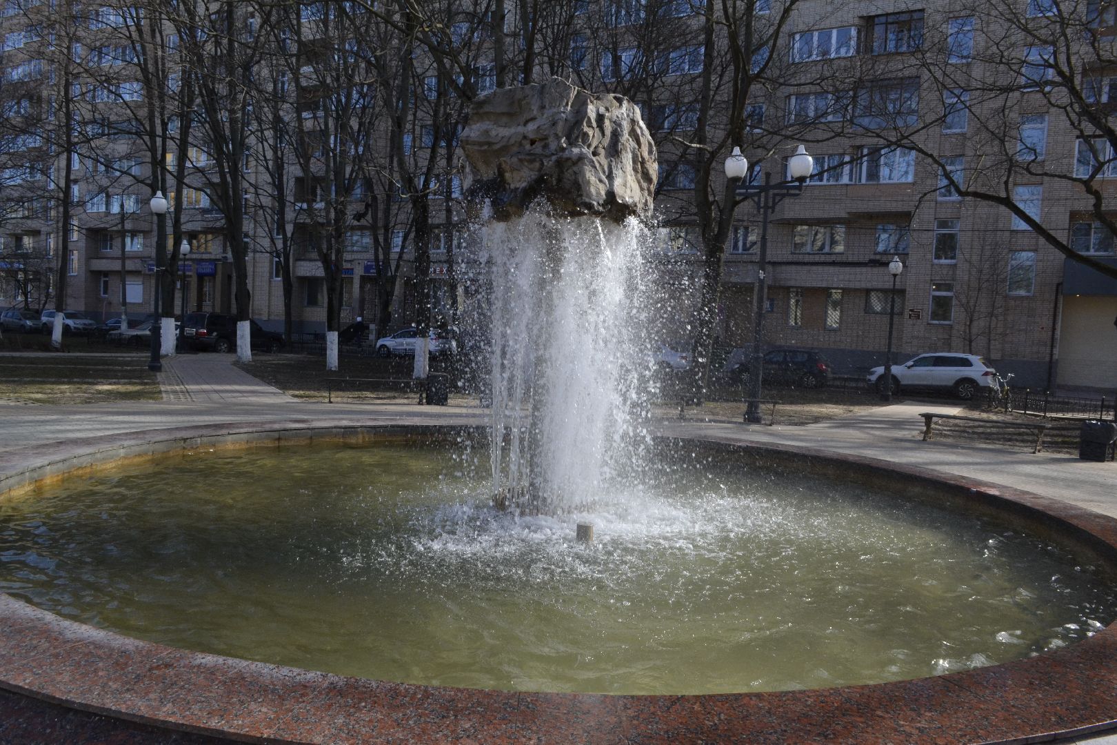 Балашиха, Подмосковье, фонтаны, Глыба, благоустройство