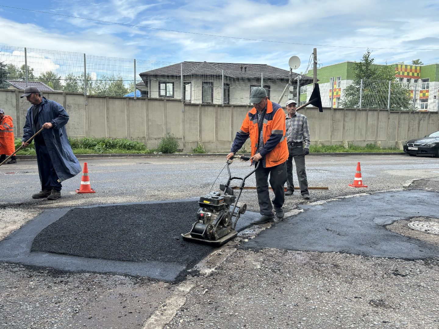 дороги, ямочный ремонт,