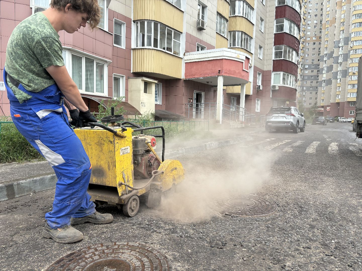 дороги, ямочный ремонт,