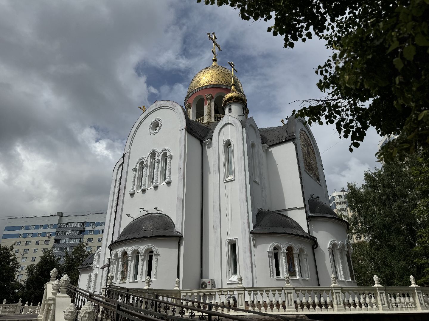 Реконструкция храма в Видном, храм георгия победоносца, ремонт храма, ленинский округ, православие,церковь,