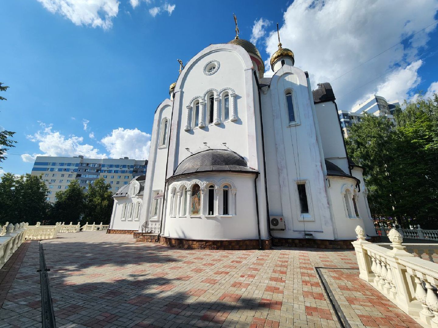 Реконструкция храма в Видном, храм георгия победоносца, ремонт храма, ленинский округ, православие,церковь,