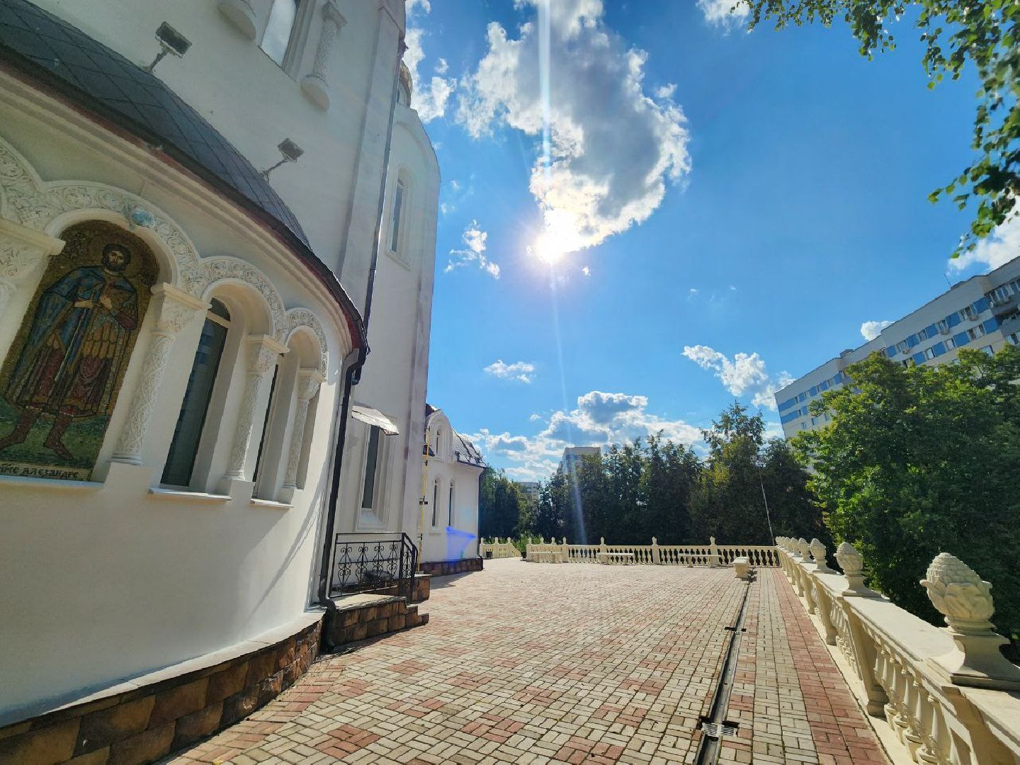 Реконструкция храма в Видном, храм георгия победоносца, ремонт храма, ленинский округ, православие,церковь,