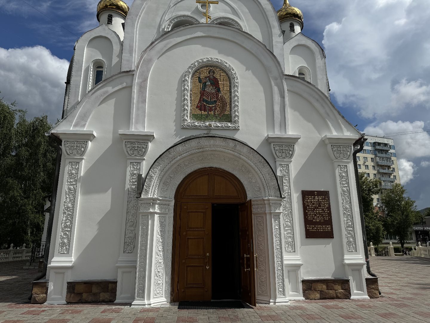 Реконструкция храма в Видном, храм георгия победоносца, ремонт храма, ленинский округ, православие,церковь,