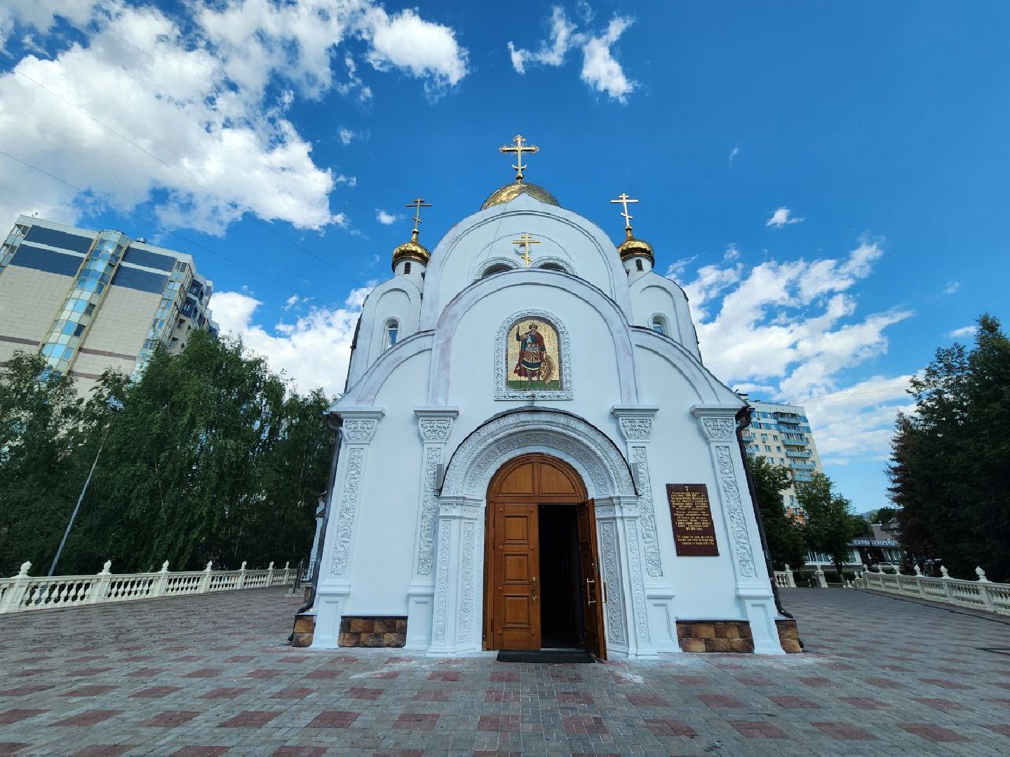 Реконструкция храма в Видном, храм георгия победоносца, ремонт храма, ленинский округ, православие,церковь,