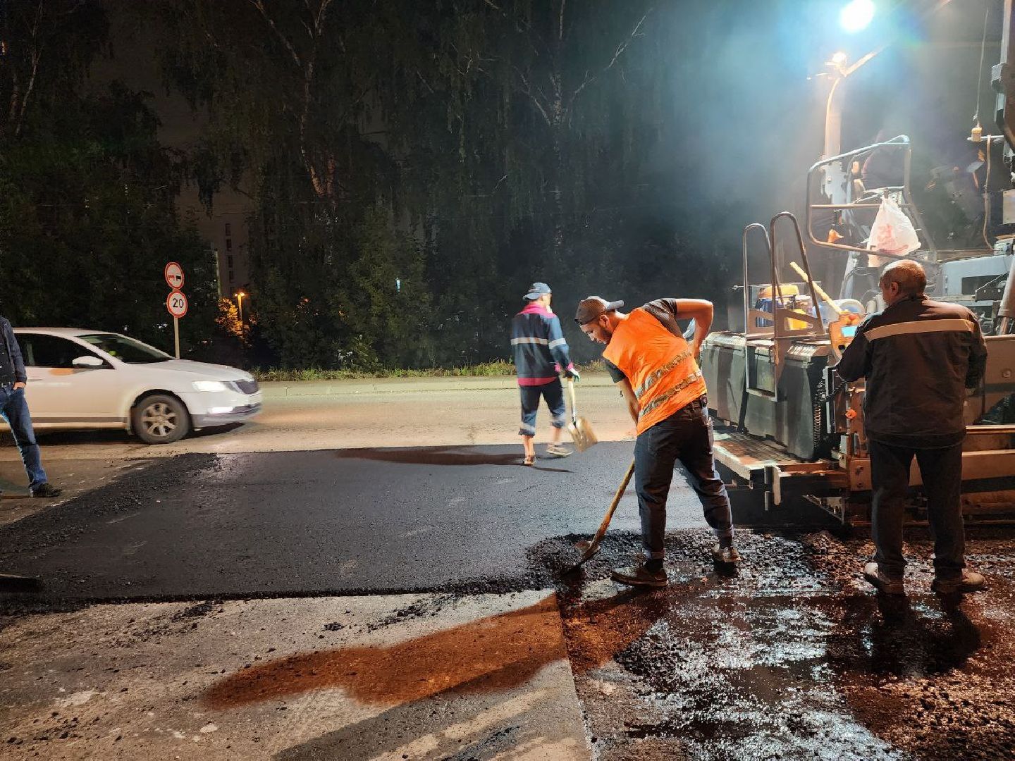 ремонт дорог, реконструкция дороги, ремонт володарского шоссе, региональная дорога, ленинский округ,володарское шоссе, М-5 Урал,