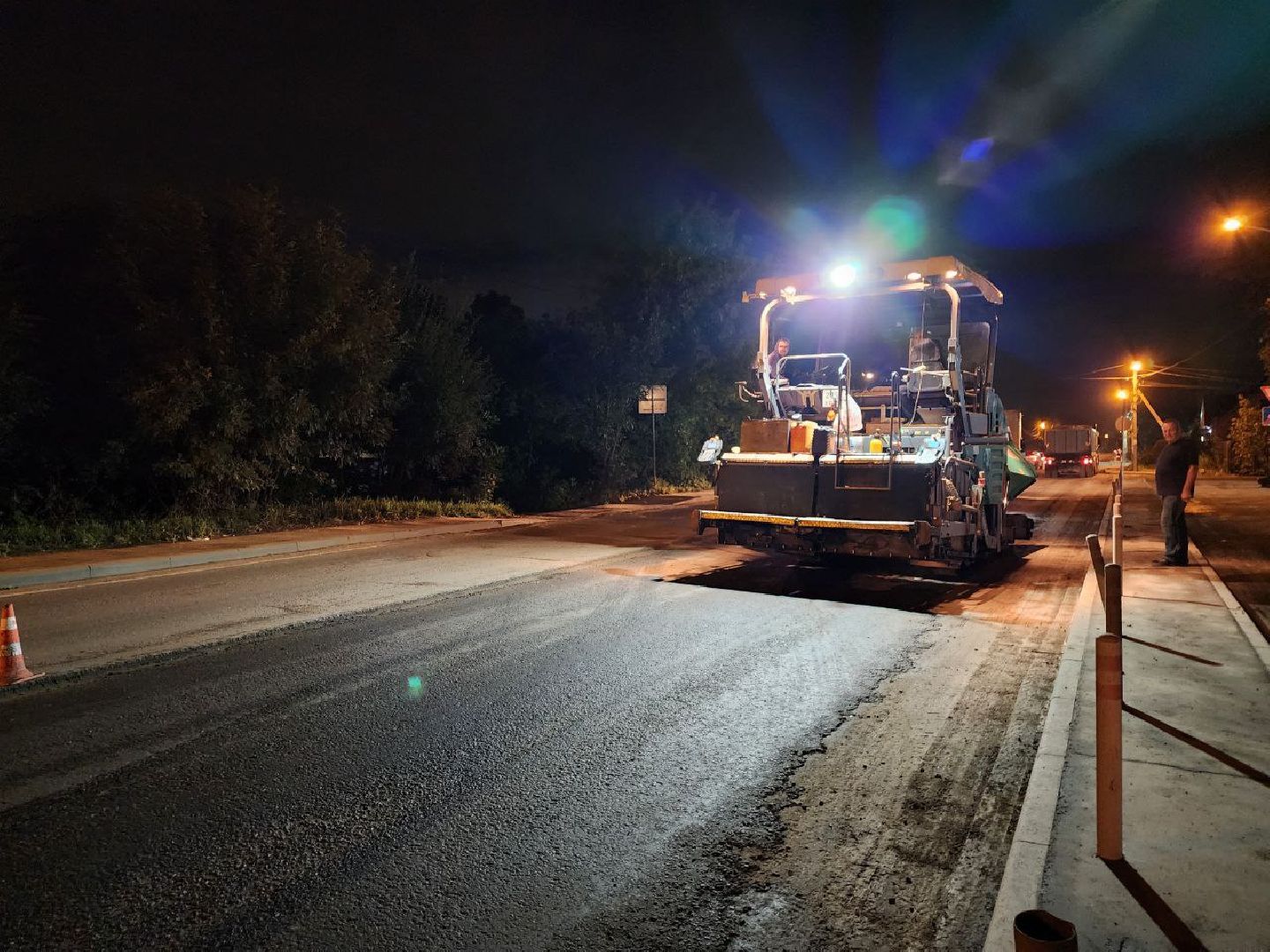ремонт дорог, реконструкция дороги, ремонт володарского шоссе, региональная дорога, ленинский округ,володарское шоссе, М-5 Урал,