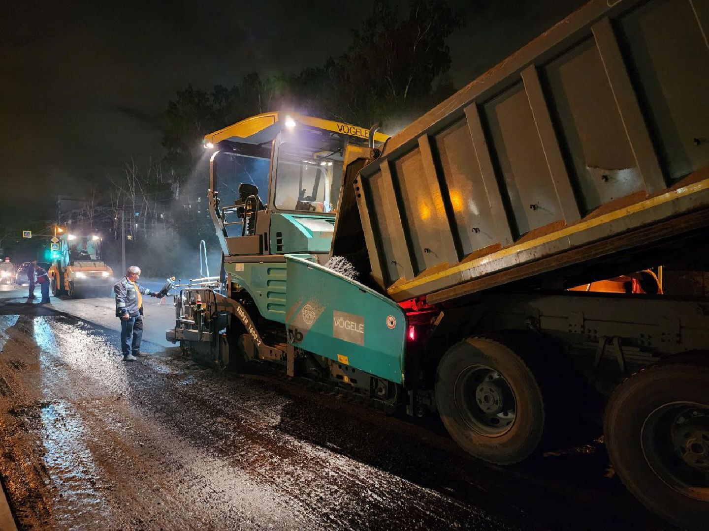 ремонт дорог, реконструкция дороги, ремонт володарского шоссе, региональная дорога, ленинский округ,володарское шоссе, М-5 Урал,