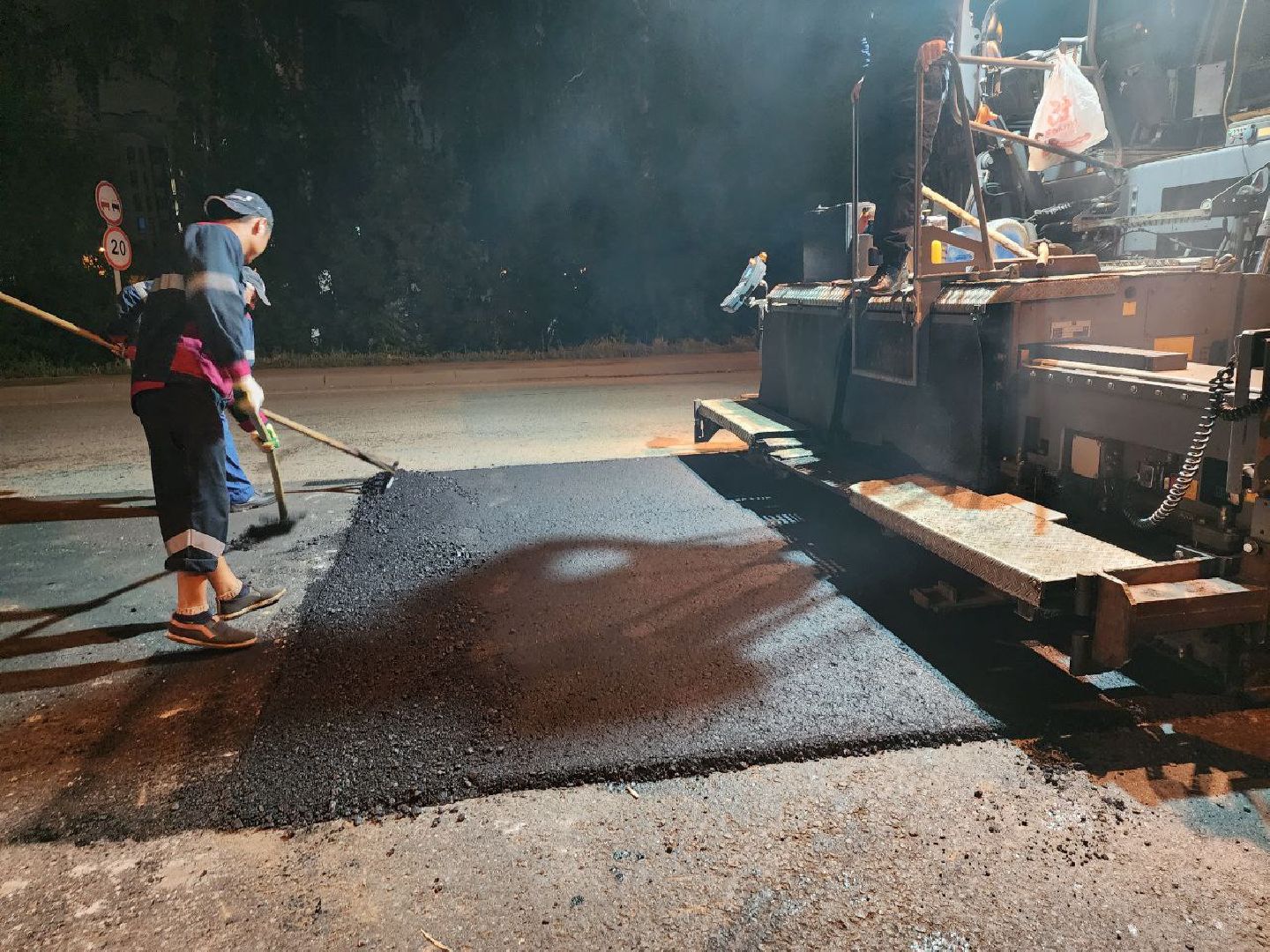 ремонт дорог, реконструкция дороги, ремонт володарского шоссе, региональная дорога, ленинский округ,володарское шоссе, М-5 Урал,