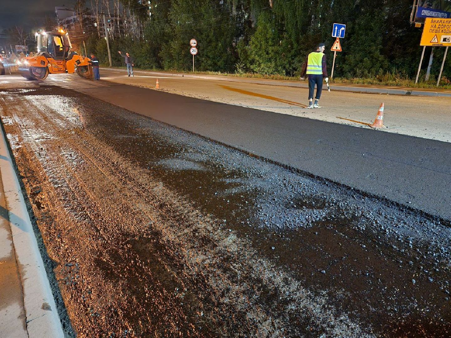 ремонт дорог, реконструкция дороги, ремонт володарского шоссе, региональная дорога, ленинский округ,володарское шоссе, М-5 Урал,