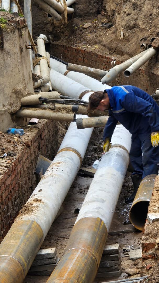 красноармейск, городской округ пушкинский, реконструкция теплосетей, замена теплотрассы,