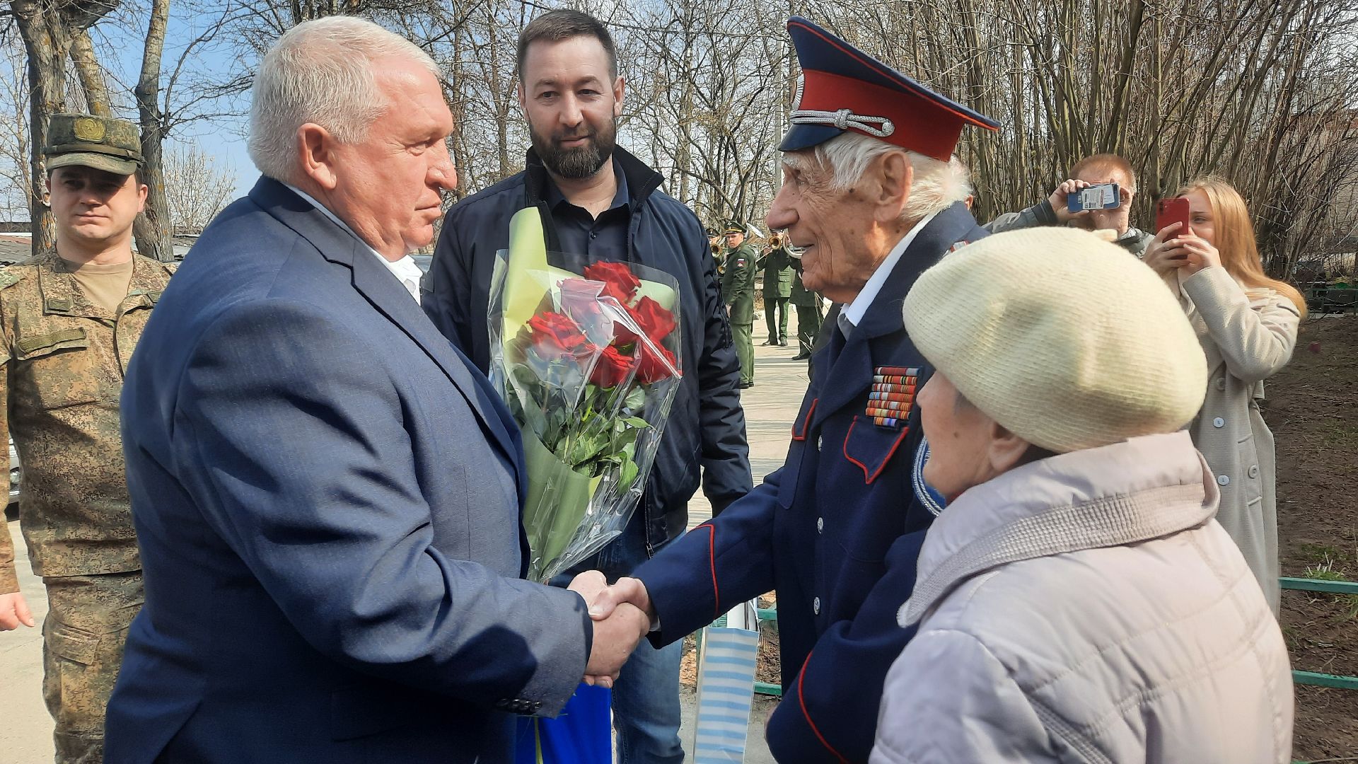 Ветеран, ВОВ, Калининец, Наро-Фоминск, военный оркестр