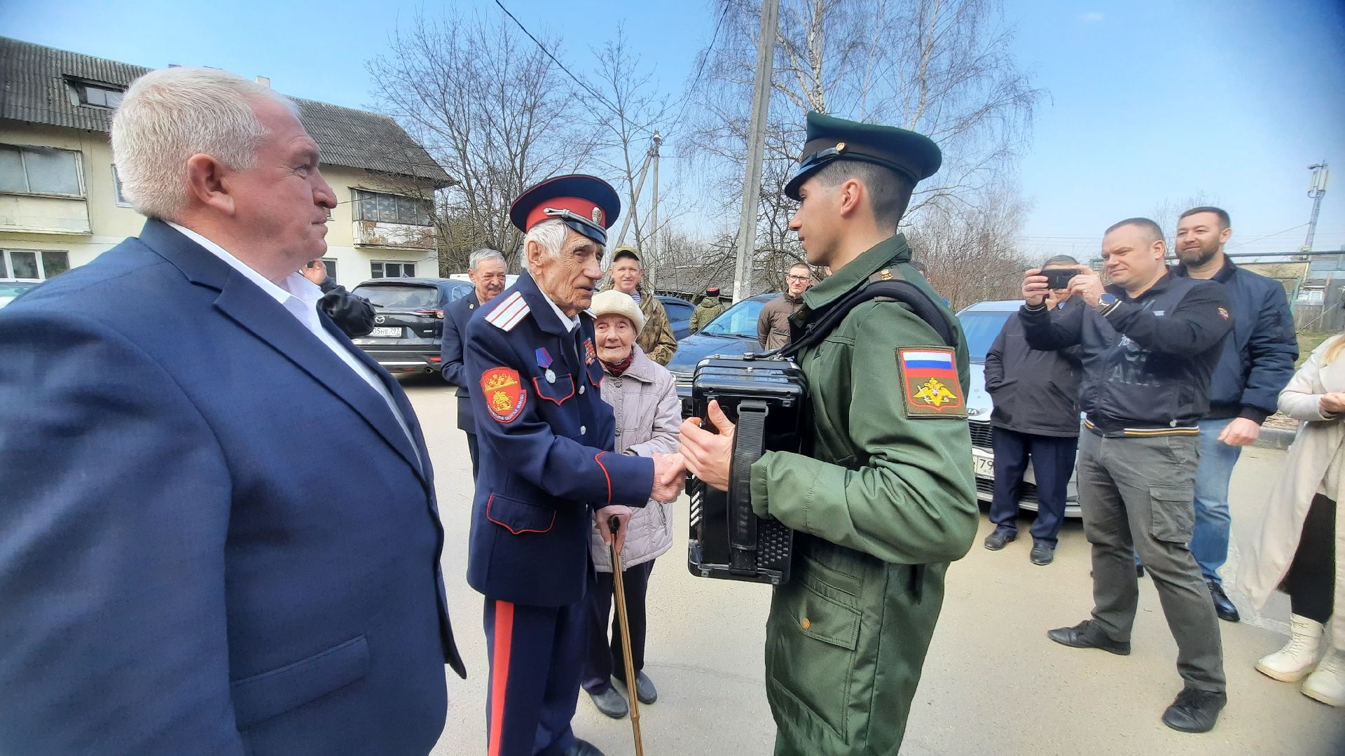 Ветеран, ВОВ, Калининец, Наро-Фоминск, военный оркестр