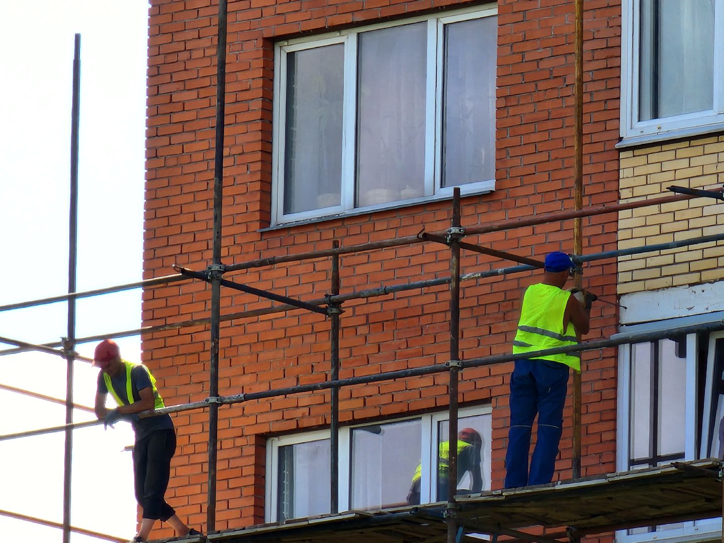 Чехов, улица Дружбы, ЖК Посейдон, многоквартирный дом, восстановление фасада, капремонт, реконструкция,
