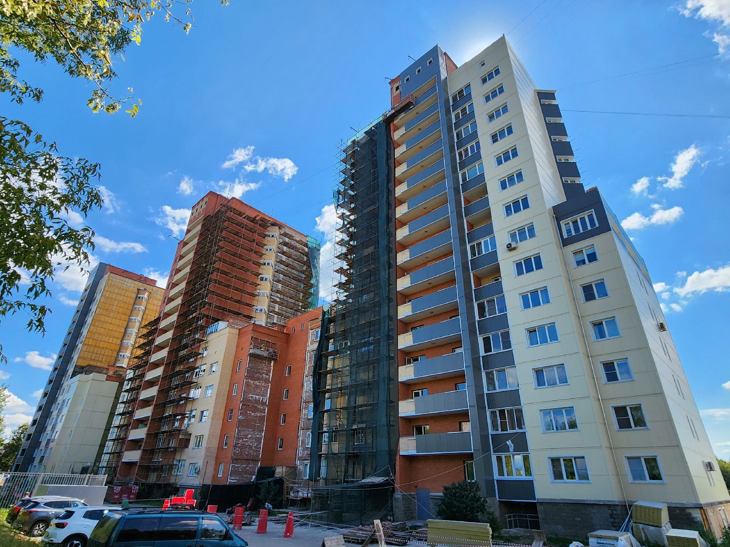 Чехов, улица Дружбы, ЖК Посейдон, многоквартирный дом, восстановление фасада, капремонт, реконструкция,