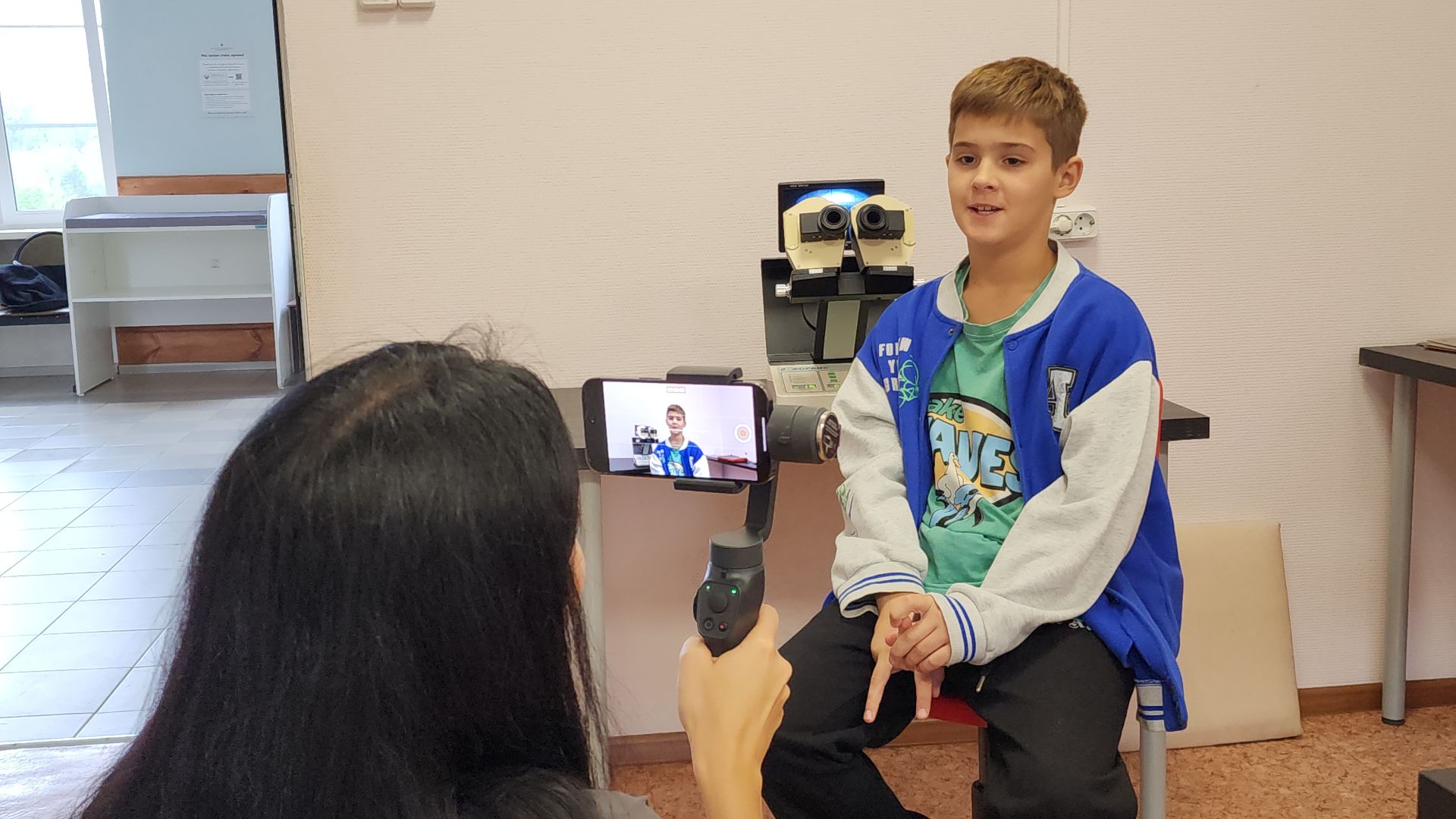 электросталь, мой город, дети, лечение детей, детская поликлиника, офтальмологическое обследование, минздрав мо, новое оборудование,