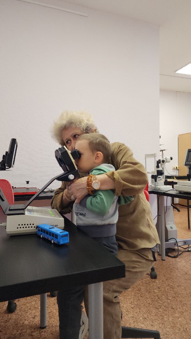 электросталь, мой город, дети, лечение детей, детская поликлиника, офтальмологическое обследование, минздрав мо, новое оборудование,