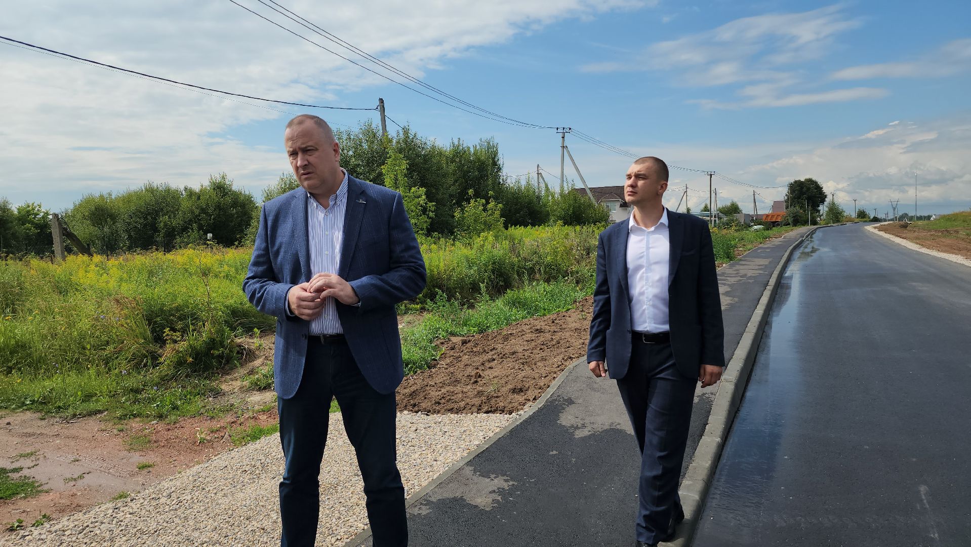 серпухов, деревня бутурлино, улица никольская, ремонт дороги, добродел,