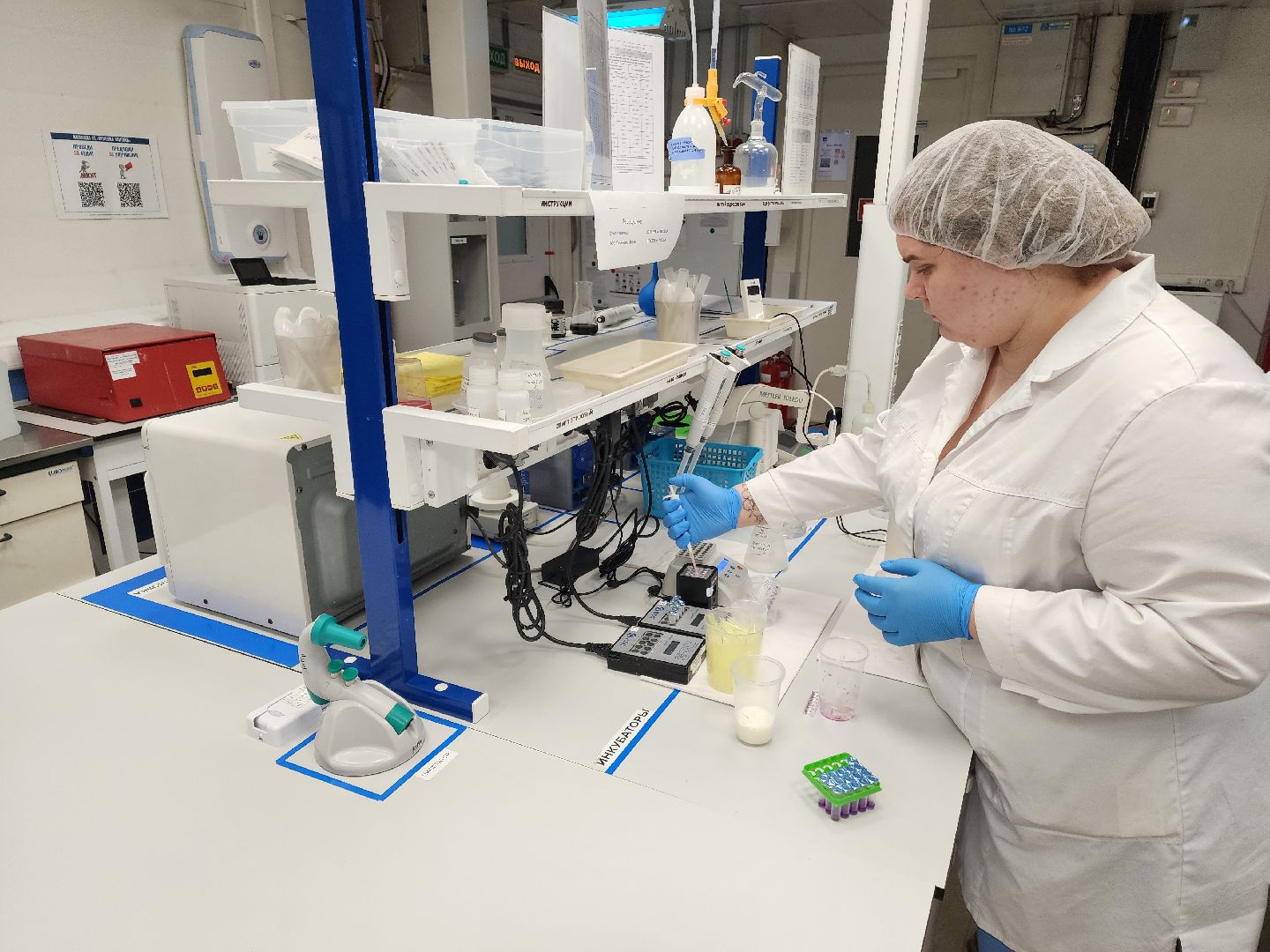 Чехов, поселок Любучаны, молочное предприятие Health and Nutrition, производство молочных продуктов, пилотный завод, испытательная лаборатория, инновации, новинки, прототипы,