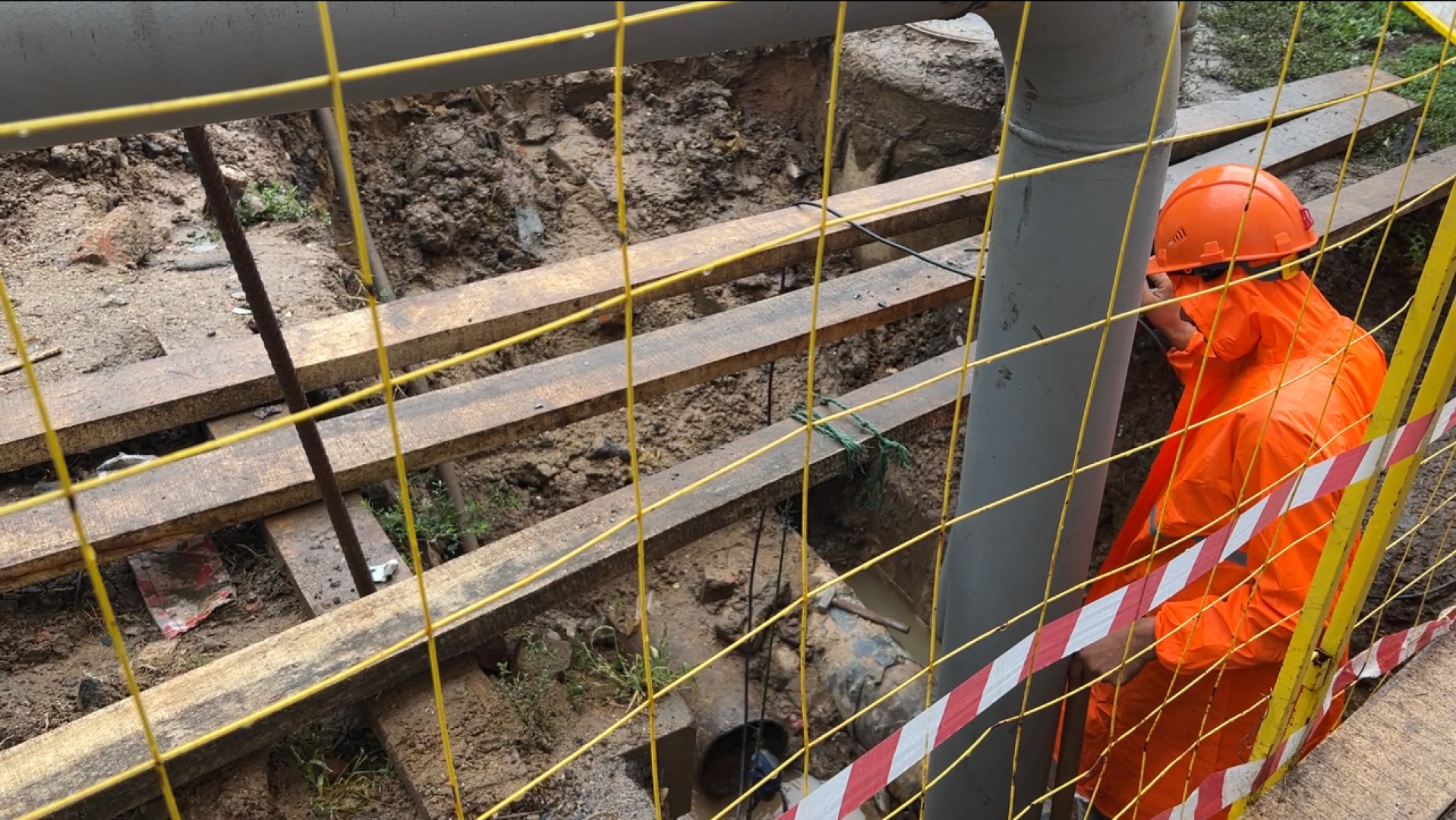 химки, жкх, отопительный сезон, мосэнерго, ремонт теплосетей, ремонт трубопровода,